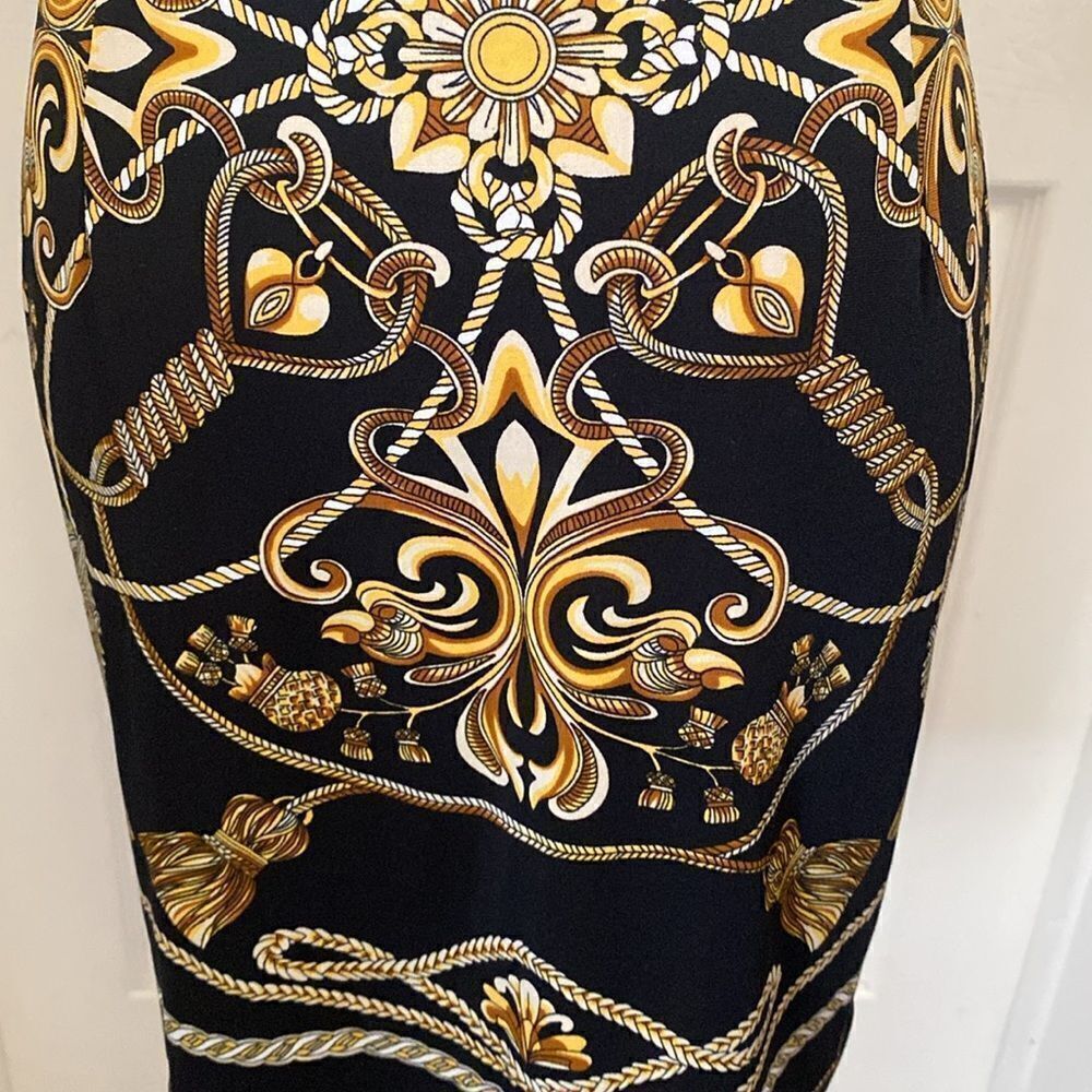 Cache Black And Cream Embellished Mini Pencil Ski… - image 6